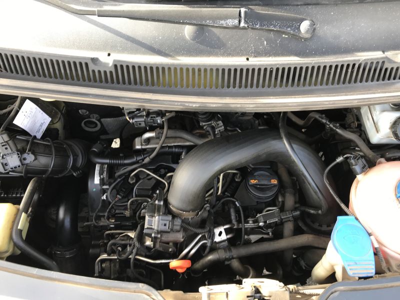 En venta Volkswagen Transporter T5 Camper Amarillo 2012 Las Palmas foto 15