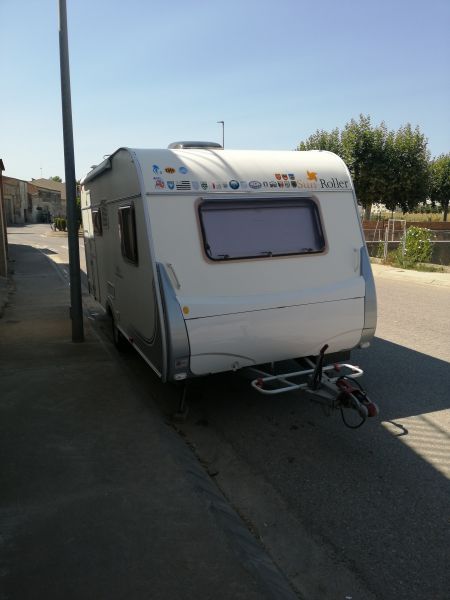 En venta Sunroller Jazz 49 CP Blanco 2006 Lleida foto 2