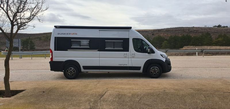 En venta Fiat Ducato Bunkervan Memphis Blanco 2022 Tarragona foto 1
