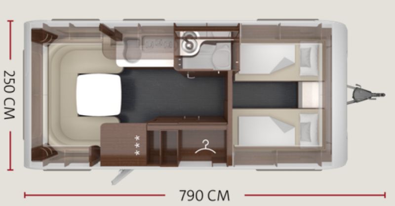 En venta Tabbert Puccini 550 E 2,5 (2022) Blanco 2022 Valencia foto 15