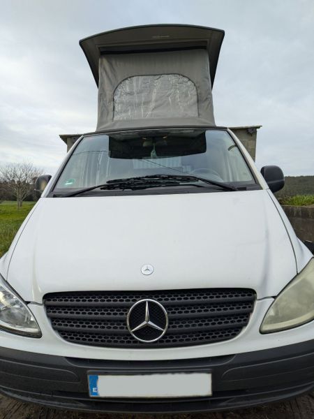 En venta Mercedes-Benz Vito Blanco 2005 Lugo foto 2