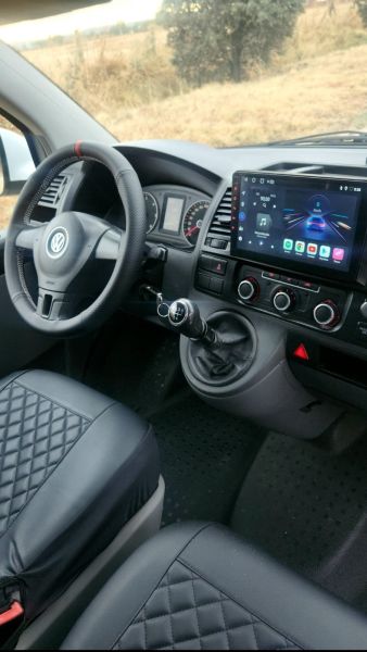 En venta Volkswagen Transporter t5  Blanco 2010 Toledo foto 5