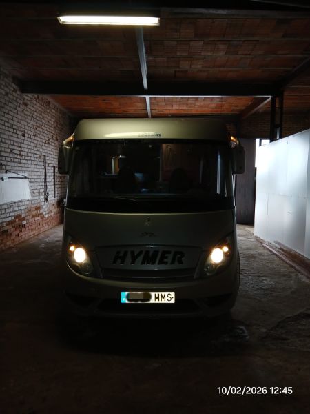 En venta Hymer / Eriba / Hymercar ex562 silverline Gris 2011 Madrid foto 23