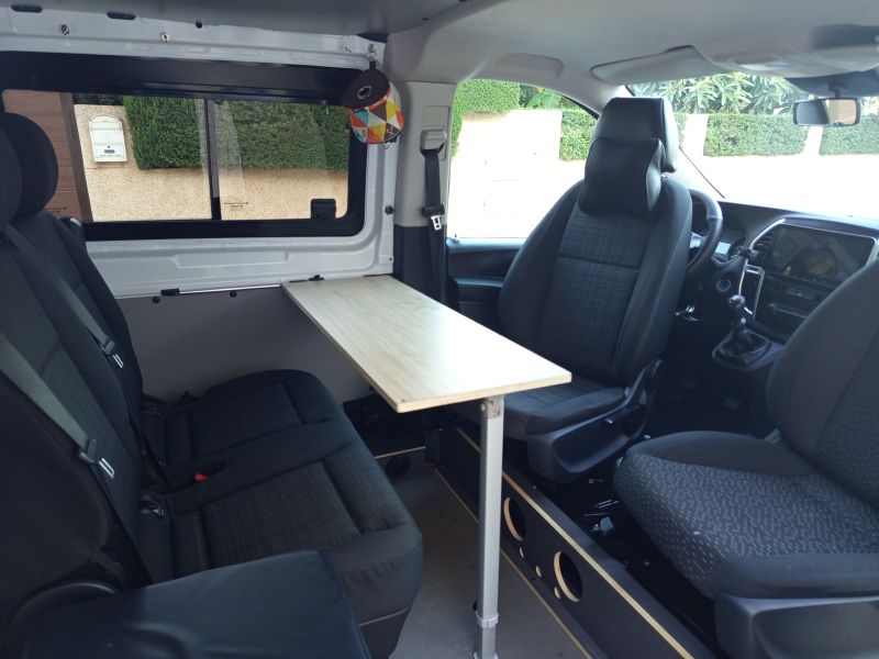 En venta Mercedes-Benz Vito Camperizada Blanco 2014 Murcia foto 3