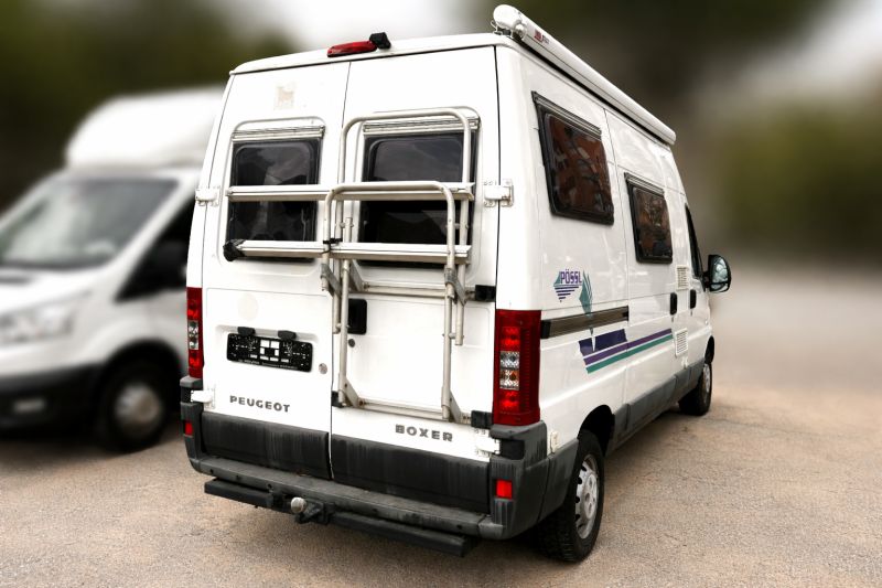 En venta Pössl PEUGEOT BOXER Blanco 2002 Valencia foto 4