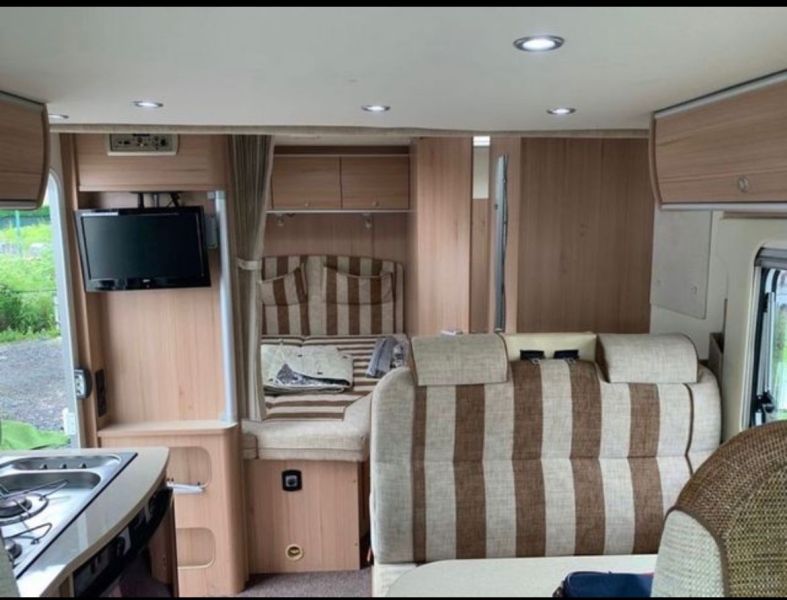 En venta Bürstner Fiat  Blanco 2001 Guadalajara foto 1