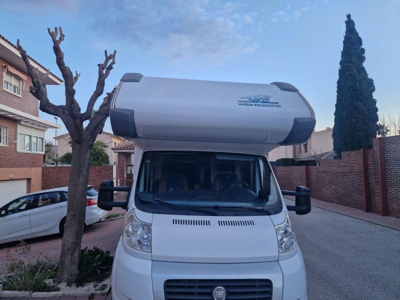 En venta Winnebago Fiat  Blanco 2008 Pontevedra foto 2