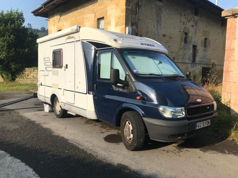 En venta Hymer / Eriba / Hymercar Van 522 Azul 2006 Vizcaya foto 11