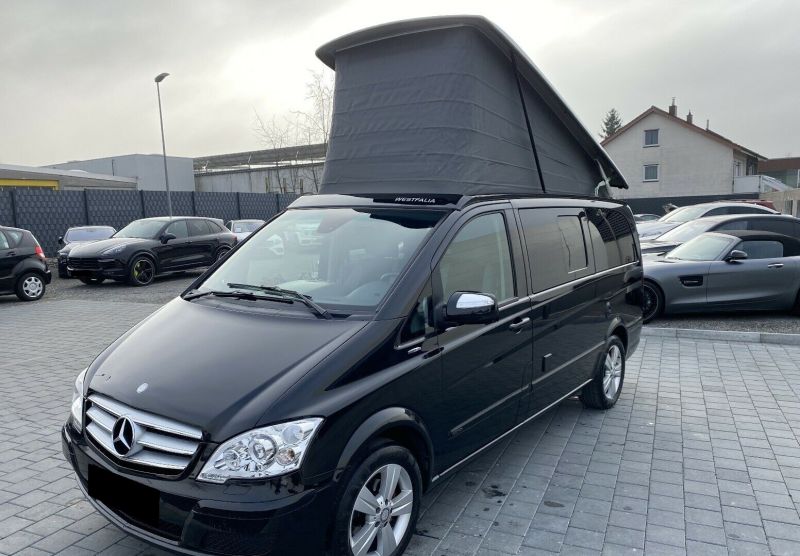 En venta Volkswagen Viano Marco Polo Negro 2013 A Coruña foto 1