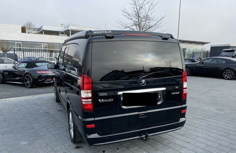 En venta Volkswagen Viano Marco Polo Negro 2013 A Coruña foto 2