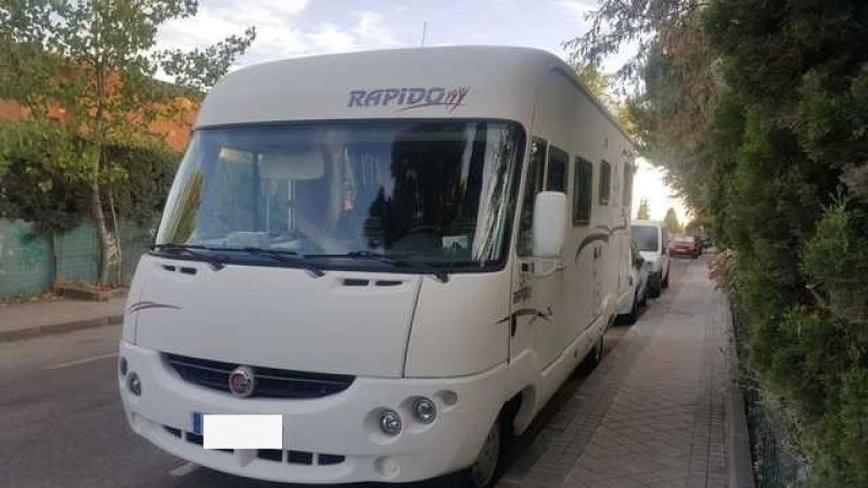 En venta Fiat RAPIDO 983F Blanco 2006 Madrid foto 1