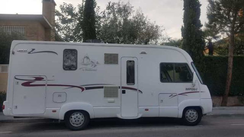 En venta Fiat RAPIDO 983F Blanco 2006 Madrid foto 2