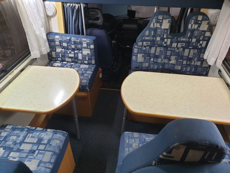 En venta Fiat Ducato.modelo TRIGANO Blanco 2003 Teruel foto 9