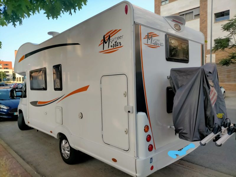 En venta P.L.A. Mister camper 435 Blanco 2016 La Rioja foto 3