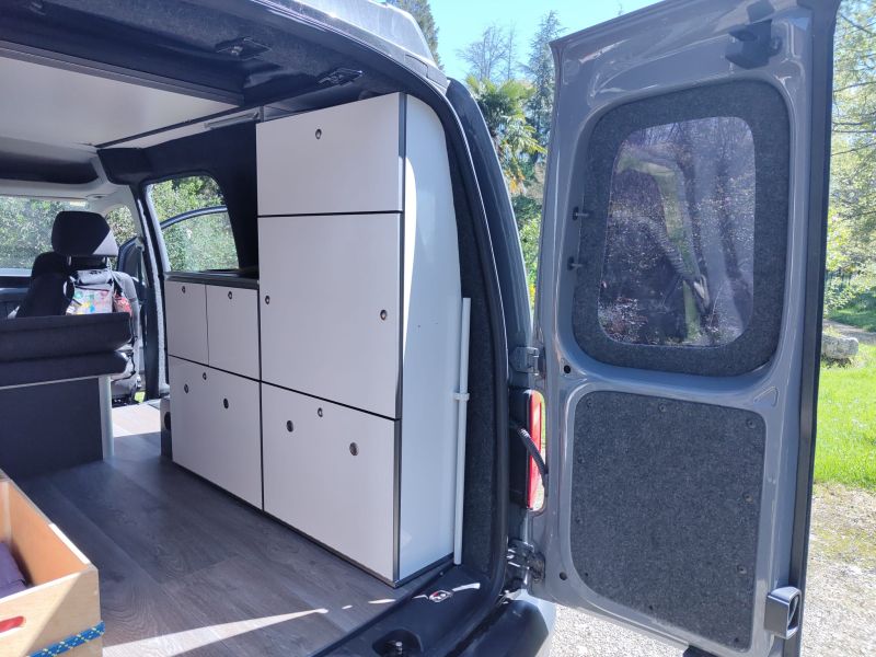 En venta Volkswagen Caddy Gris 2018 Asturias foto 5