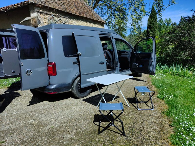 En venta Volkswagen Caddy Gris 2018 Asturias foto 7