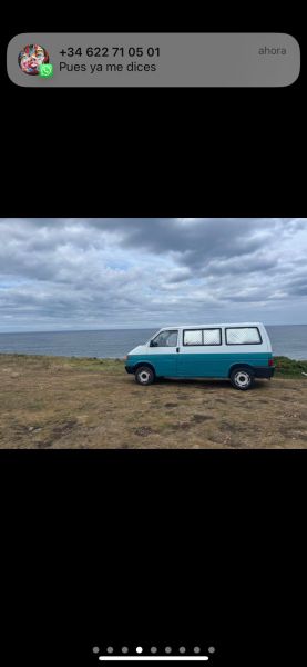 En venta Volkswagen Caravelle  Azul 1995 Segovia foto 1