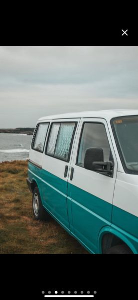En venta Volkswagen Caravelle  Azul 1995 Segovia foto 4