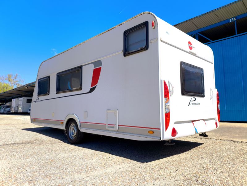 En venta Bürstner Bürstner Premio 495 TK Blanco 2017 Madrid foto 3