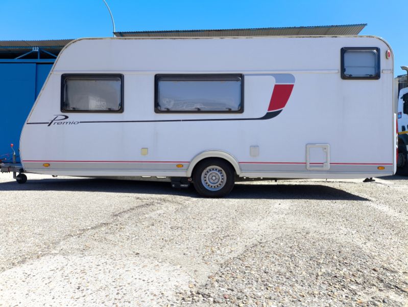 En venta Bürstner Bürstner Premio 495 TK Blanco 2017 Madrid foto 4