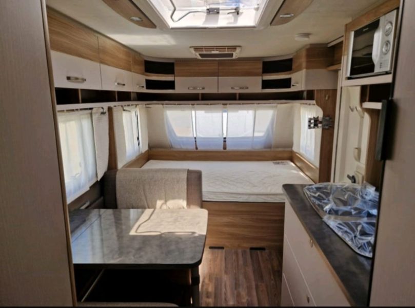 En venta Bürstner Bürstner Premio 495 TK Blanco 2017 Madrid foto 5