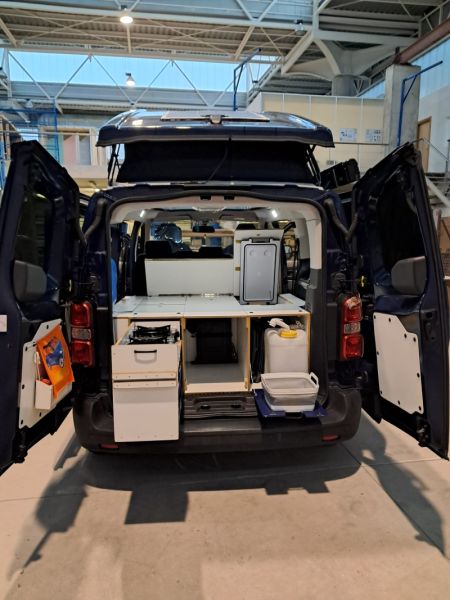 En venta Citroën Jumpy  Azul 2017 Burgos foto 16