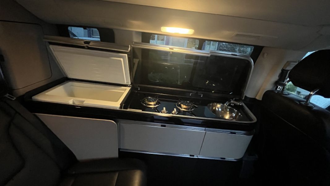 En venta Mercedes-Benz V250 Clase V Marco Polo  Gris 2017 Valencia foto 6