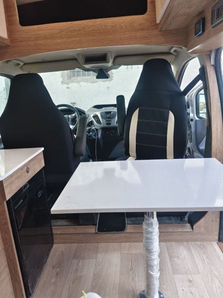 En venta Ford Transit Nugget  Gris 2014 Guadalajara foto 5