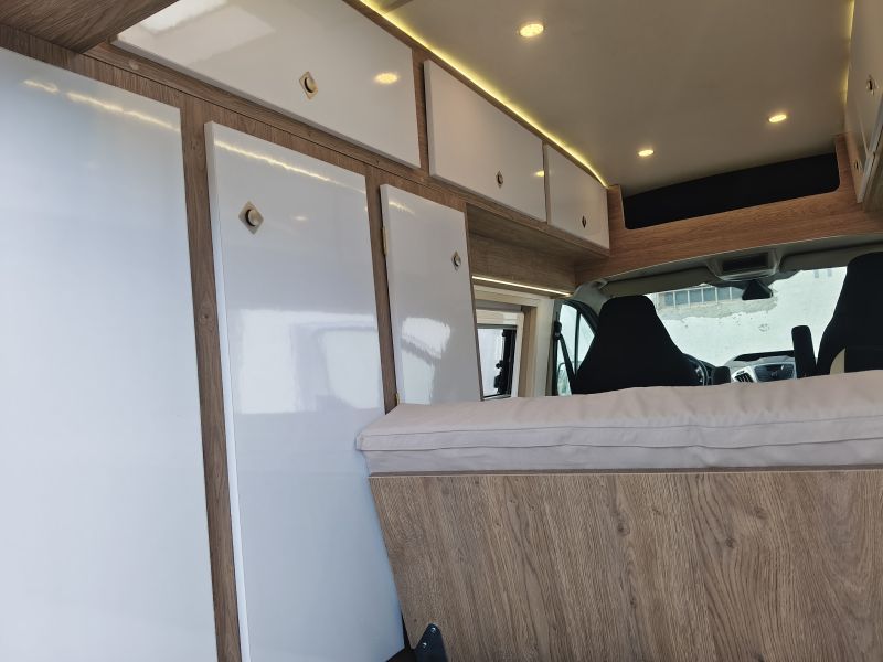 En venta Ford Transit Nugget  Gris 2014 Guadalajara foto 6