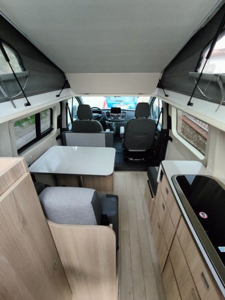 En venta Dreamer ford transit capland  Blanco 2020 Barcelona foto 7