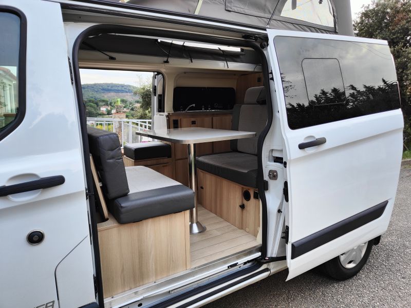 En venta Dreamer ford transit capland  Blanco 2020 Barcelona foto 11