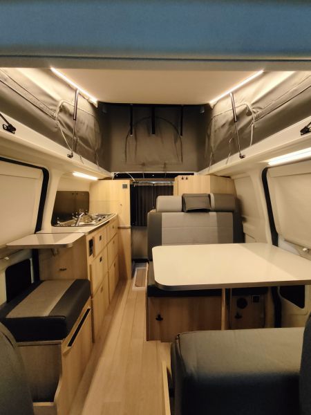 En venta Dreamer ford transit capland  Blanco 2020 Barcelona foto 13