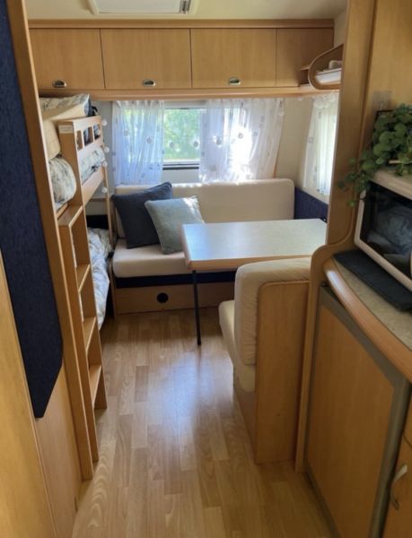 En venta Hobby 495 de luxe Blanco 2002 Alicante foto 2