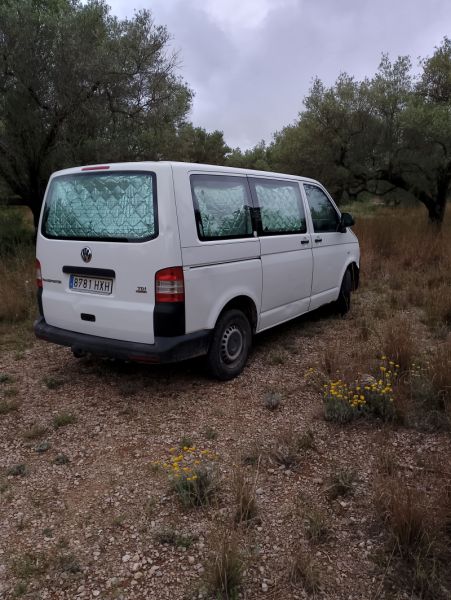 En venta Volkswagen Transporter T5 2.0 TDI 114cv Blanco 2014 Tarragona foto 2