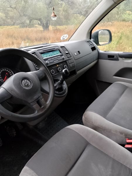 En venta Volkswagen Transporter T5 2.0 TDI 114cv Blanco 2014 Tarragona foto 5