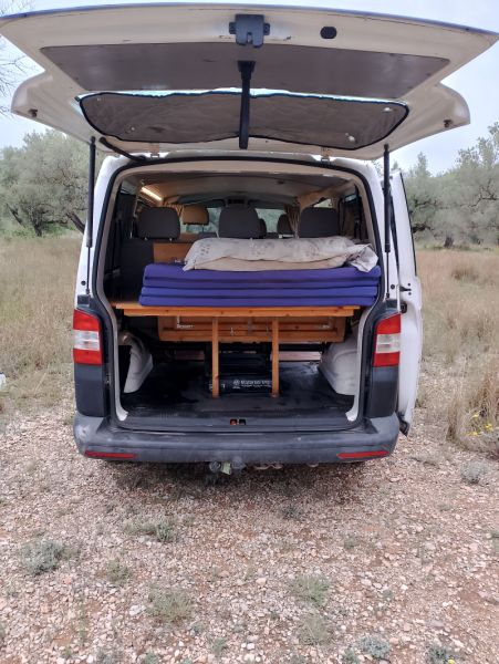 En venta Volkswagen Transporter T5 2.0 TDI 114cv Blanco 2014 Tarragona foto 9