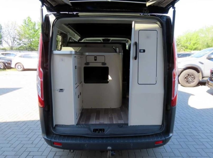En venta Ford Transit Custom Negro 2017 Cádiz foto 2