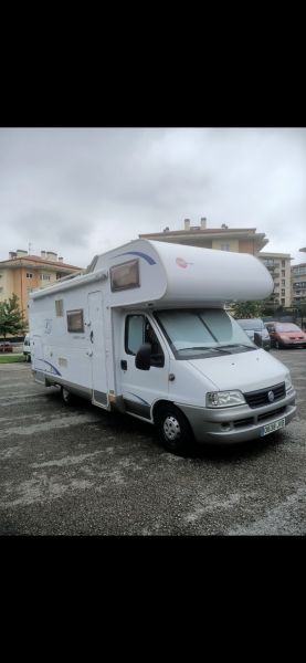 En venta Fiat Ducato Burstner Levanto A580 Blanco 2007 Guipúzcoa foto 1