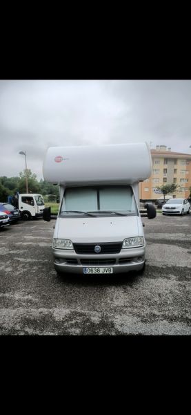 En venta Fiat Ducato Burstner Levanto A580 Blanco 2007 Guipúzcoa foto 2