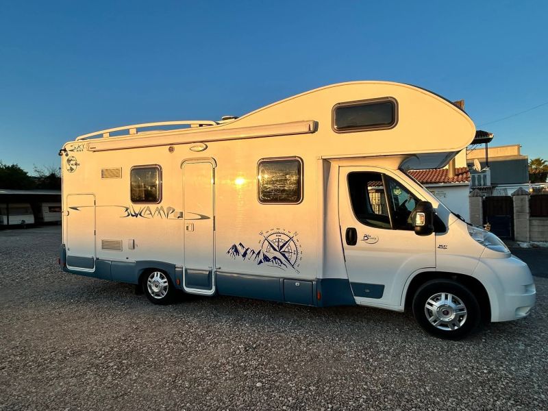 En venta Dethleffs Fiat Ducato Blanco 2008 Navarra foto 1