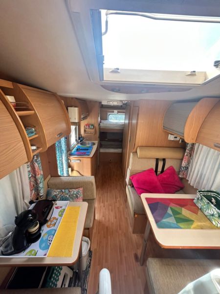 En venta Dethleffs Fiat Ducato Blanco 2008 Navarra foto 2
