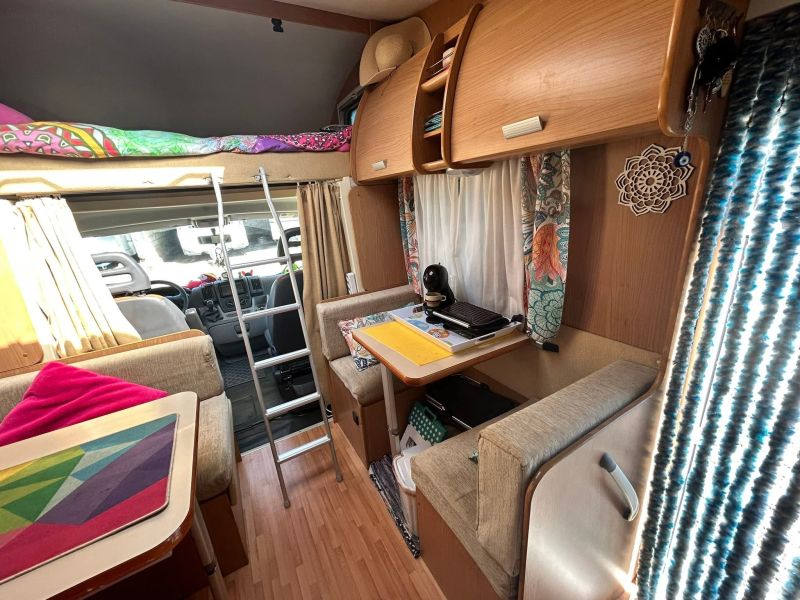 En venta Dethleffs Fiat Ducato Blanco 2008 Navarra foto 5
