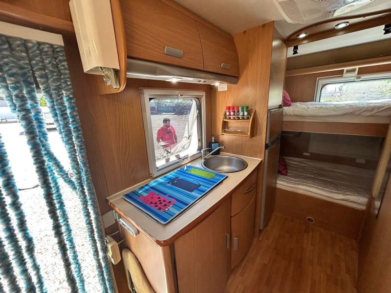 En venta Dethleffs Fiat Ducato Blanco 2008 Navarra foto 9