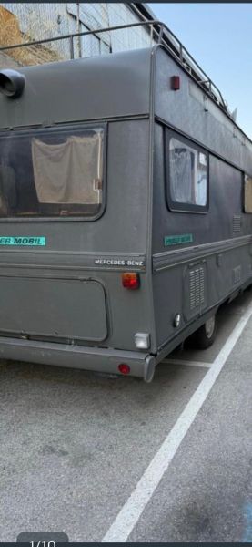 En venta Mercedes-Benz Hymer 602 D Verde 1979 Madrid foto 2