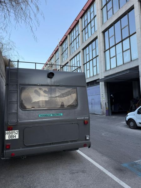 En venta Mercedes-Benz Hymer 602 D Verde 1979 Madrid foto 8