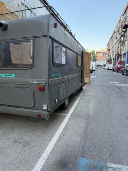 En venta Mercedes-Benz Hymer 602 D Verde 1979 Madrid foto 15