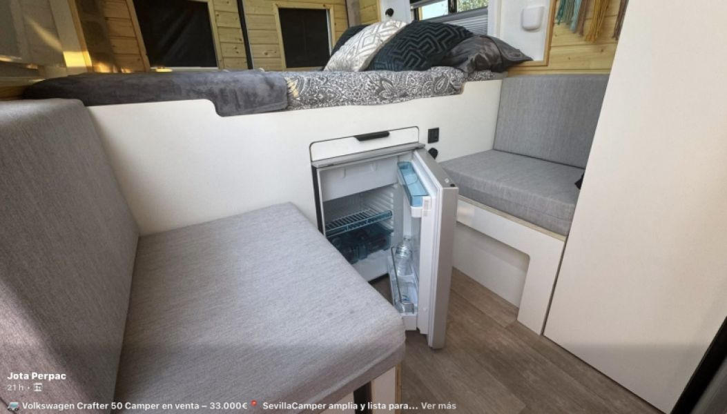 En venta Volkswagen Crafter 50 Blanco 2008 Sevilla foto 8