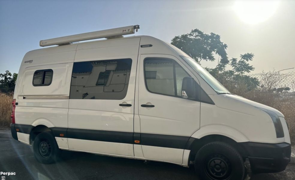 En venta Volkswagen Crafter 50 Blanco 2008 Sevilla foto 1