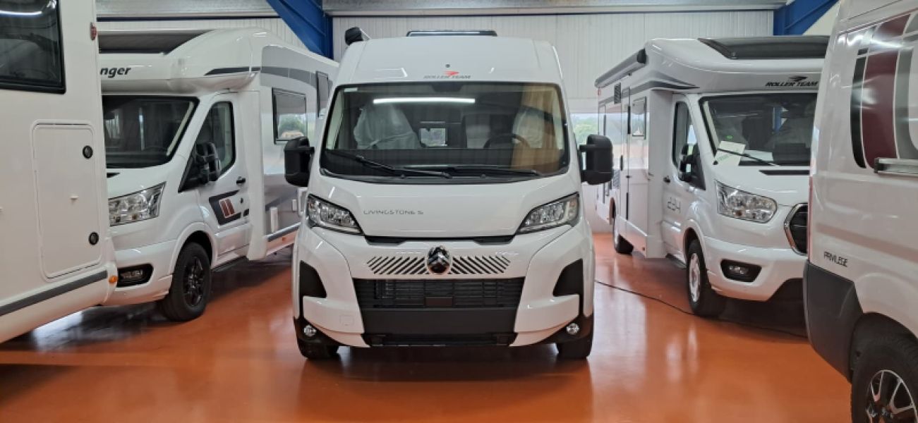En venta Roller Team Roller Team Citroën Jumper Livingstone GO Van 5 140 CV Blanco 2026 Barcelona foto 2