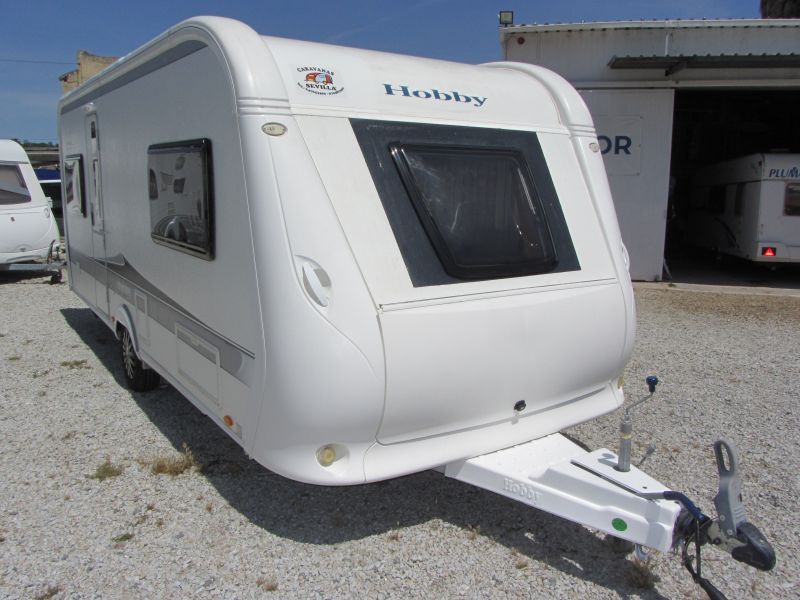 En venta Hobby LUXE 550 Blanco 2010 Sevilla foto 1